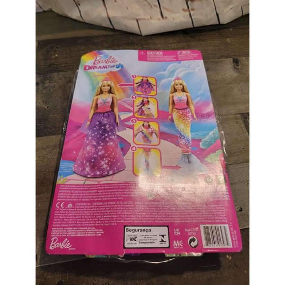 Barbie dreamtopia mermaid princess rainbow Mattel toy - Picture 5 of 5
